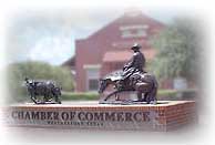 Cutting Horse Statue